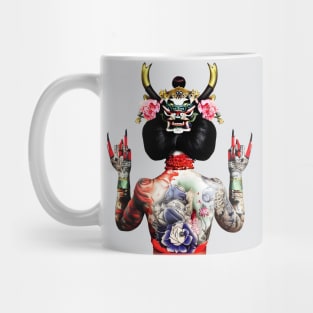 Inked Geisha - Japanese Tattoo Art Design Mug